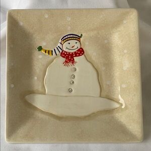 Oneida Snowmates 10” Plate